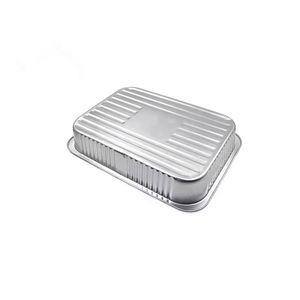 Sartenes desechables de papel de aluminio de 4670ml/164oz, mesa de vapor de tamaño medio, sartenes profundas, almacenamiento de calefacción para hornear - Product Image 5