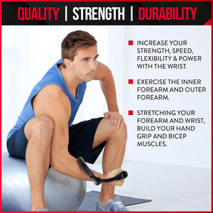 TTSPORTS Appareil d'exercice pour la main, le poignet et l'avant-bras en acier au carbone robuste, idéal pour la musculation <span class=keywords><strong>du</strong></span> <span class=keywords><strong>haut</strong></span> <span class=keywords><strong>du</strong></span> <span class=keywords><strong>corps</strong></span> à domicile - Product Image 6