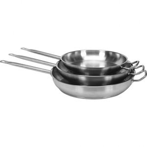 Juego de Utensilios de Cocina Antiadherentes de Acero Inoxidable con Fondo Clad e Inducción, Certificados por la NSF, para Restaurantes - Product Image 5