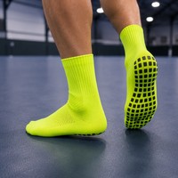 Chaussettes de sport respirantes en maille avec empeigne personnalisable pour équipes scolaires et universitaires, antidérapantes