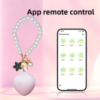 Vibrateur à commande Bluetooth via application, stimulateur clitoridien portable avec design porte-clés pour femmes