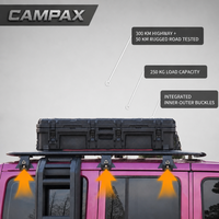 Porte-bagages de toit en alliage d'aluminium, capacité 250 kg, installation facile sans perçage, compatible BYD Equation Leopard 3 tout-terrain