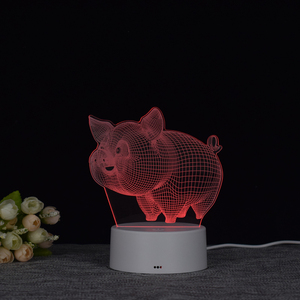 Lampe de Table acrylique à LED, Illusion 3D, 30 w, <span class=keywords><strong>Anime</strong></span>, lampe de noël, pour chambre d'enfants, décoration, veilleuse, <span class=keywords><strong>Photo</strong></span> personnalisée - Product Image 4