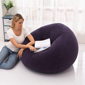 Coussin <span class=keywords><strong>carré</strong></span> OEM/ODM, canapé gonflable, banane, sac paresseux, coussin de plage, pour salon en plein air, canapé - Product Image 3
