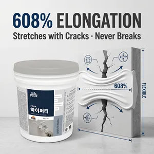 Masilla Premium de Alta Elasticidad, Anti-Grietas, Resistente a Impactos, Material de Relleno Denso y Flexible para Reparación de Bases a Prueba de Vibraciones en Paredes - Product Image 4