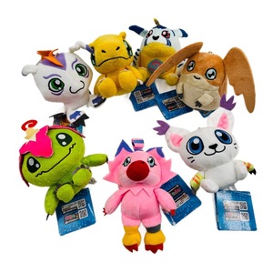 Llavero de Peluche Bordado de Digimon |   Peluche Suave de <span class=keywords><strong>Agumon</strong></span>, Gabumon y Patamon, Mercancía de Anime, Regalo para Coleccionistas - Product Image 2