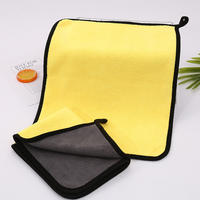 Serviette de voiture 800Gsm séchage de microfibres 60X40 serviette en microfibre double couleur serviette épaisse en microfibre pour voiture