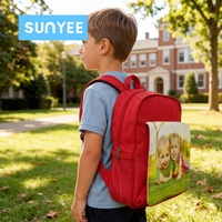 Sac à dos scolaire personnalisé Sunyee pour enfants, imperméable, avec logo, pour l'école primaire, sac à livres vierge, vente en gros