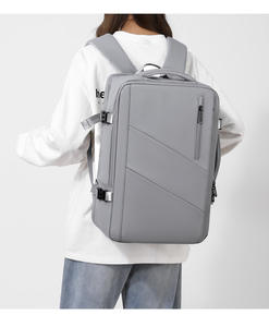 <span class=keywords><strong>Sac</strong></span> à <span class=keywords><strong>dos</strong></span> pour ordinateur portable extensible grande capacité avec logo personnalisé, <span class=keywords><strong>sac</strong></span> à <span class=keywords><strong>dos</strong></span> d'affaires haut de gamme pour hommes avec port USB - Product Image 5