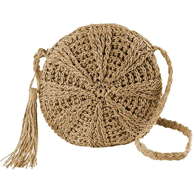Straw Clutch Purses for Women Handmade Straw Crossbody Shoulder Bag Handmade Woven Beach Envelope Wallet