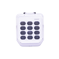 Clavier sans fil étanche YET-KP01 433 MHz à 2 canaux pour système de contrôle d'accès de portail, clavier sans fil à code roulant