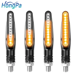 Wholesale Universal waterproof motorcycle mini led turn signal Indicators Blinkers Flexible Amber signals lights