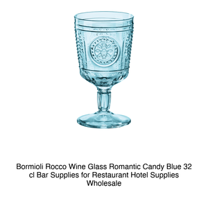 Verre romantique bleu bonbon 32 cl Bormioli Rocco H 15 cm Ø 8,3 cm - Product Image 2