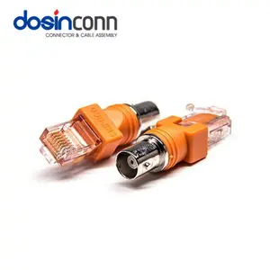 Adattatore BNC RG59 per RJ45 Dritto