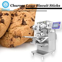 Nouvelle machine automatique SV-208 pour la fabrication de biscuits aux pépites de chocolat, machine à enrober les biscuits, équipement de boulangerie commercial pour le lait et l'eau