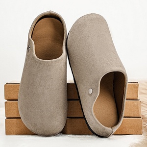 Chaussures pour hommes Boken pour l'automne, <span class=keywords><strong>mules</strong></span> à enfiler sans talon, style rétro, polyvalentes, décontractées, pour le bureau, à bout fermé, demi-chaussons, dessus en EVA - Product Image 1