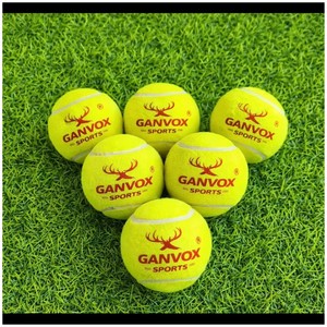 Balle de cricket et de tennis légère en feutre souple à rebond élevé, noyau en caoutchouc naturel, balle d'entraînement pour l'académie et les matchs - Product Image 5