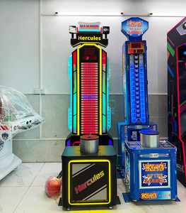 เครื่องเกมอาร์เคดแบบหยอดเหรียญ รุ่น Commercial Hammer สำหรับเล่นบาสเก็ตบอลและชกมวย พร้อมแผ่นเกมโลหะ สำหรับใช้ในร่ม - Product Image 6