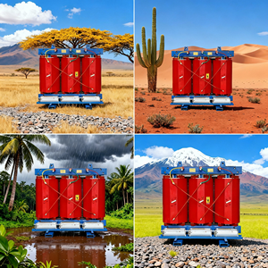 400KVA乾式変圧器 単相三線式 6kV/10kV 50Hz 多様な電圧対応 480V/440V/380V/400V/220V/11kV  最安値 ドライエアタイプ - Product Image 5