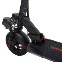 Trottinette électrique 15 Ah avec siège pour adulte, pneus tout-terrain de 10 pouces, idéale pour les trajets urbains - Entrepôt USA