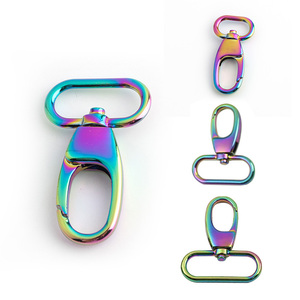38Mm Riem Sterke Regenboog Sleutelhanger Hk Metalen Ronde Oog Draaibare Snap Kreeft Gesp Haak Gesp Accessoires Voor Portemonnee Tassen <span class=keywords><strong>Hardware</strong></span> - Product Image 2