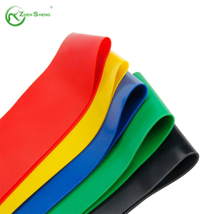 Set di bande elastiche TPE <span class=keywords><strong>Loop</strong></span> con Logo personalizzato della fabbrica Zhensheng per esercizi di allenamento in palestra per Yoga e Fitness elasticizzati Set di fasce di resistenza all'anca - Product Image 2