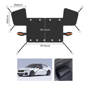 <span class=keywords><strong>Pare</strong></span>-soleil <span class=keywords><strong>pare</strong></span>-<span class=keywords><strong>neige</strong></span> Oxford 6 sangles, matériau triple couche avec fixation par <span class=keywords><strong>crochet</strong></span>, déflecteur anti-insectes avant – Vente chaude - Product Image 5