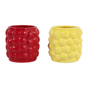 Portapenne in ceramica, piccolo organizer da scrivania per l'organizzazione dello spazio di lavoro in ufficio - Product Image 3