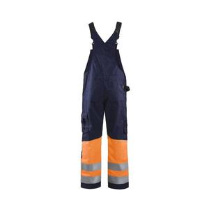 BLAKLADER - 266218008953D104 Hi-Vis Bib overol Azul marino/Naranja-EAN 7330509727546 ROPA DE TRABAJO DE LA HI-VIS - Product Image 2