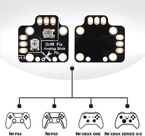 WEIAI Stick Drift Fix Board para <span class=keywords><strong>Xbox</strong></span> One, PS5, PS4, Placa de Reparación de Derrape de Palanca Analógica para <span class=keywords><strong>Xbox</strong></span> <span class=keywords><strong>Series</strong></span> <span class=keywords><strong>S</strong></span> X - Product Image 6