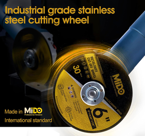 Disco de Corte de Metal Ultrafino de 6" X 0.040" X 7/8" para Acero Inoxidable, Grado Industrial EN12413, Logotipo Personalizado OEM, Venta al Por Mayor - Product Image 4