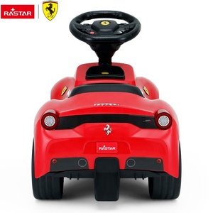 Rastar meilleure voiture <span class=keywords><strong>jouet</strong></span> Ferrari 488 marchette en cuir en plastique unisexe roue libre <span class=keywords><strong>jouet</strong></span> avec pied pour les filles - Product Image 4