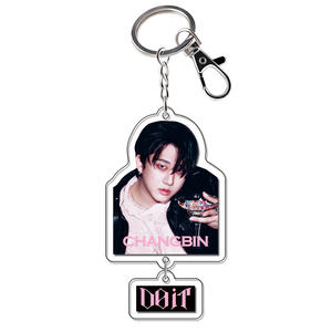 Llavero Acrílico Kpop al por Mayor, Llavero SKZ FELIX <span class=keywords><strong>HAN</strong></span> para Niños y Niñas, Adorno para Mochila - Product Image 3