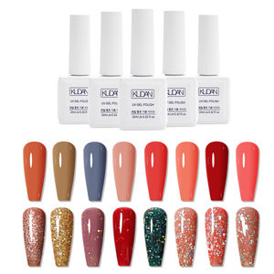 ネイルサロンKudan工場価格10Ml 12Ml 3ステップネイルUvゲルポリッシュソークオフ80色Oem高品質Uvネイルジェルポリッシュ - Product Image 3