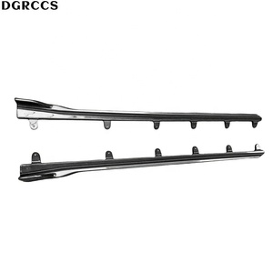 Jupes latérales et ailerons sportifs en fibre de carbone polie style G22 série 4 DGRCCS pour G22/G23 2020-2024 - Product Image 2