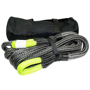 20'x1/2 "<span class=keywords><strong>Corde</strong></span> de récupération d'énergie cinétique <span class=keywords><strong>Corde</strong></span> de remorquage en nylon avec sac fourre-tout <span class=keywords><strong>pour</strong></span> le remorquage <span class=keywords><strong>pour</strong></span> <span class=keywords><strong>4X4</strong></span> HORS ROUTE Récupération d'urgence - Product Image 2