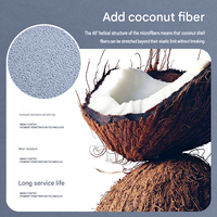 Tapis de yoga en fibre de coco naturelle PU antidérapant, écologique, rectangulaire, imprimé, avec logo personnalisé, pour Pilates, gym à domicile, fitness, entraînement, coussinets OEM – Grande Vente