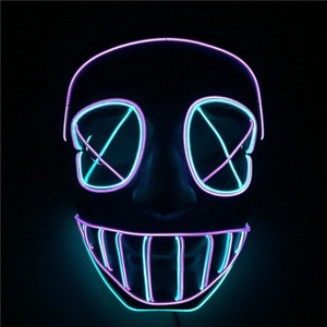 <span class=keywords><strong>Amazon</strong></span> Offre Spéciale Coloré Style Choisi Néon <span class=keywords><strong>LED</strong></span> <span class=keywords><strong>Masque</strong></span> D'halloween Célébrité - Product Image 2