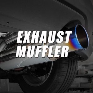 Hệ thống ống xả xe hơi thiết bị đầu cuối ống sửa đổi thép không gỉ dòng chảy thẳng giảm thanh phổ quát 102mm cơ thể xả <span class=keywords><strong>Muffler</strong></span> L0(6) yz401a - Product Image 6