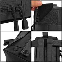 Sac à dos tactique avec pochette de rangement tactique, grande capacité, imperméable, système Molle, pour camping, randonnée, voyage, sac de rangement OEM