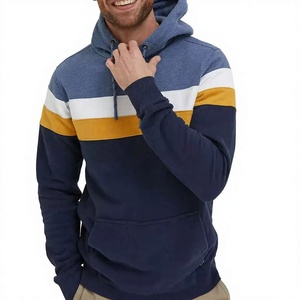 Sudadera con capucha para hombre, diseño profesional con tu logotipo, estilo urbano, mezcla de algodón, con panel, lo último en moda. - Product Image 3