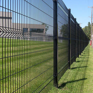 Panel de valla de malla de alambre soldado curvado 3D DE FÁBRICA DE ASO galvanizado en caliente fácilmente ensamblado con madera tratada térmicamente - Product Image 5