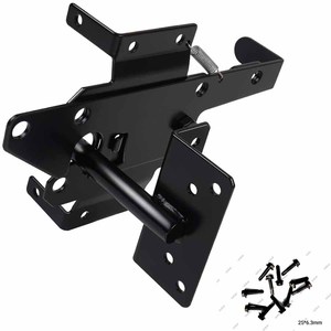 Sản xuất tại Trung Quốc hàng rào khóa cửa PVC/cột gỗ cài đặt Fastener phần cứng hàng rào Lưới Cửa Khóa - Product Image 5