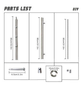סורגים בלתי נראים מרפסת חיצונית נירוסטה חוט חוט - Product Image 3