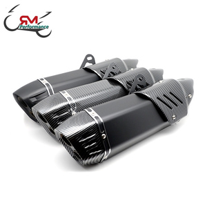Silenciador de Escape de Motocicleta de Alto Rendimiento de 51 mm para Ninja 400 <span class=keywords><strong>GSX</strong></span> <span class=keywords><strong>S750</strong></span> S7, Silenciador Universal para Motocicleta - Product Image 1