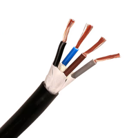 Câble RVV multiconducteur en cuivre torsadé 2 3 4 5 fils, câble électrique flexible pour la connexion d'équipements