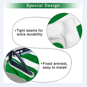 Custom Pattern Embroidered <strong>Golf</strong> Cart Seat Blanket <strong>Towel</strong> Anti-slip Terry Cloth Printed <strong>Golf</strong> Cart Seat Covers - Product Image 5