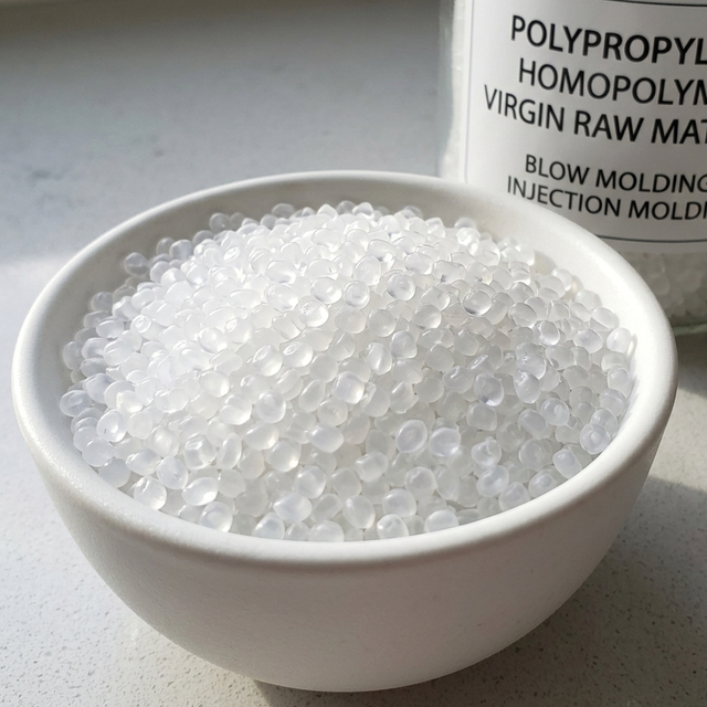 Virgin Polypropylene Homopolymer Resin for Injection and Blow Molding Applications