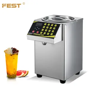 16 Keys 8L Automatic Fructose Dispenser Machine Commercial Syrup Dispenser Fructose Quantitative Machine