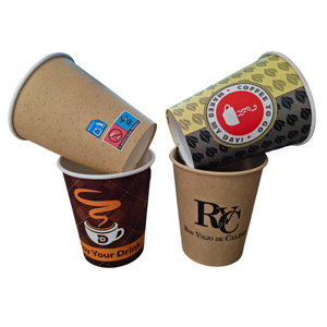แก้วกาแฟกระดาษสังเคราะห์แบบใช้ครั้งเดียวทิ้ง ผนังเดี่ยว เป็นมิตรกับสิ่งแวดล้อม รีไซเคิลได้ สำหรับเครื่องดื่มร้อน แก้วกระดาษขนาดใหญ่ แบรนด์ตามสั่ง - Product Image 3